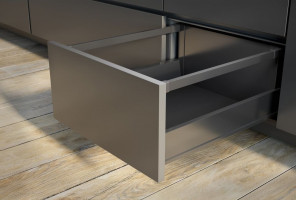 Ящик GTV Модерн Бокс PRO L-450, высокий H-199мм, Антрацит PB-MBPRO-KPL450C